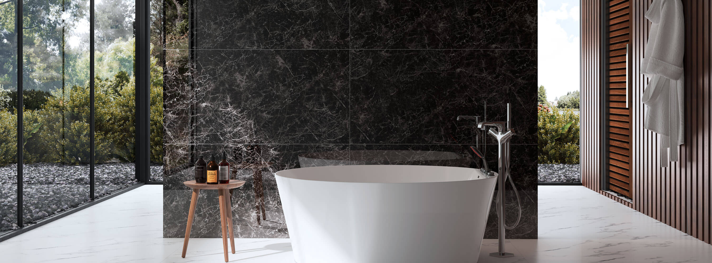 Dakar Anthracite porcelain tile