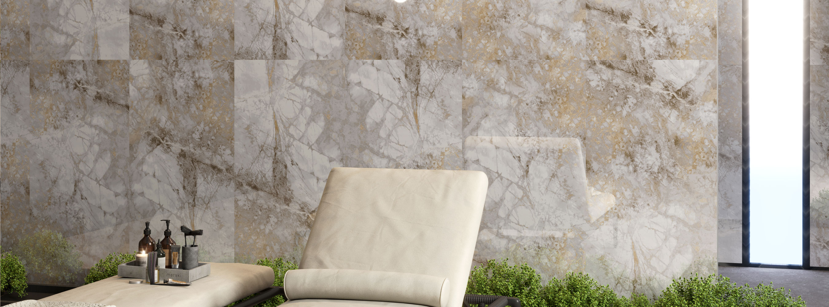 Golden Mars porcelain tile